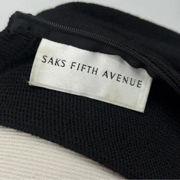 Women's Saks 5th Ave Vintage Don Sayres Wellmore Black Wool Blend Knit
Dress 12 - Picture 5 of 6